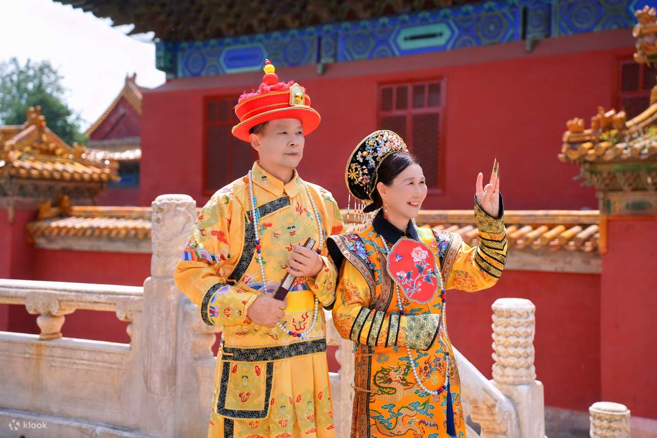 Servizio fotografico a Pechino in costume tradizionale cinese [Costumi a scelta + Trucco e acconciatura raffinati + Servizio fotografico professionale]